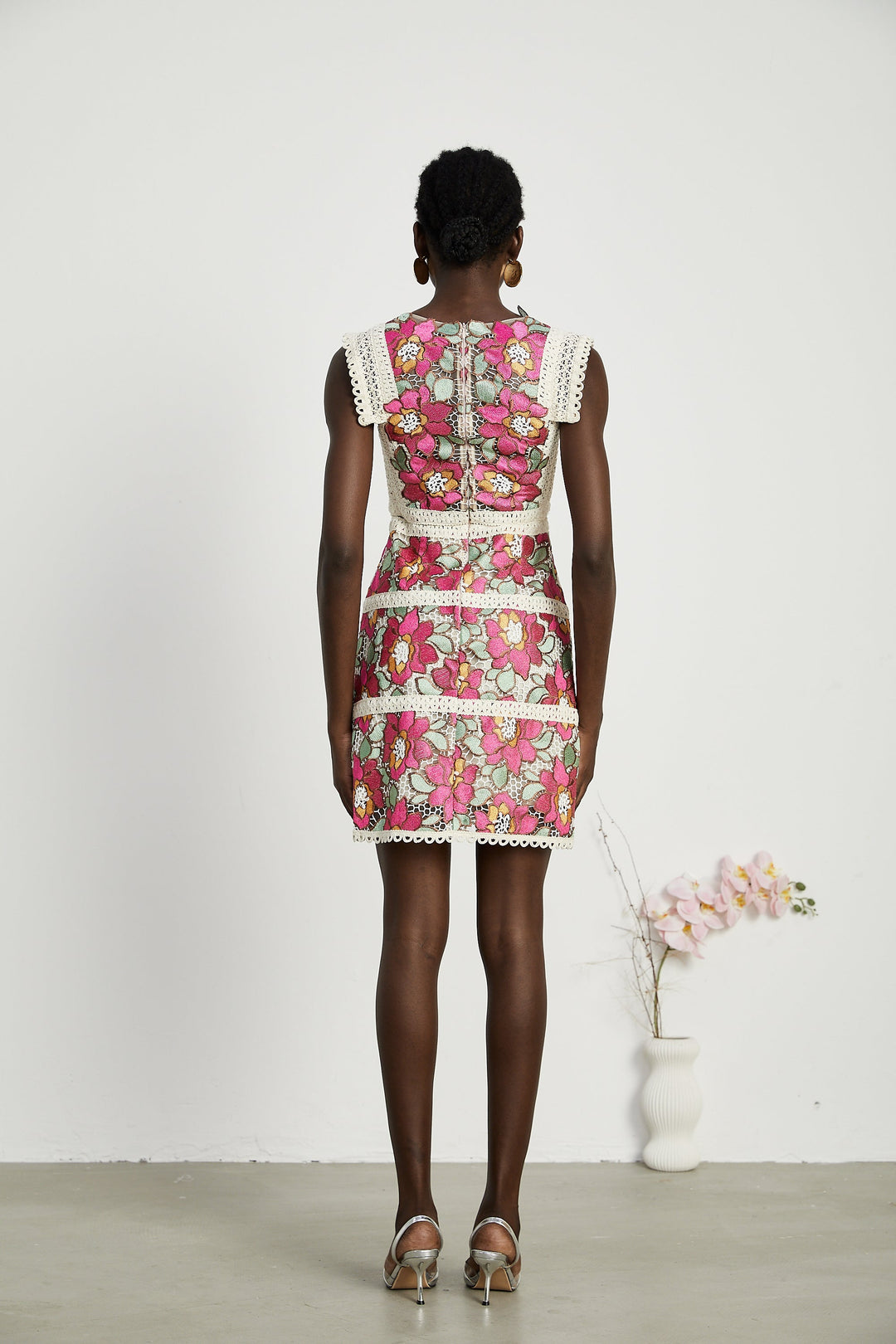 Levoire | Robe Mini Brodée D'Invitation