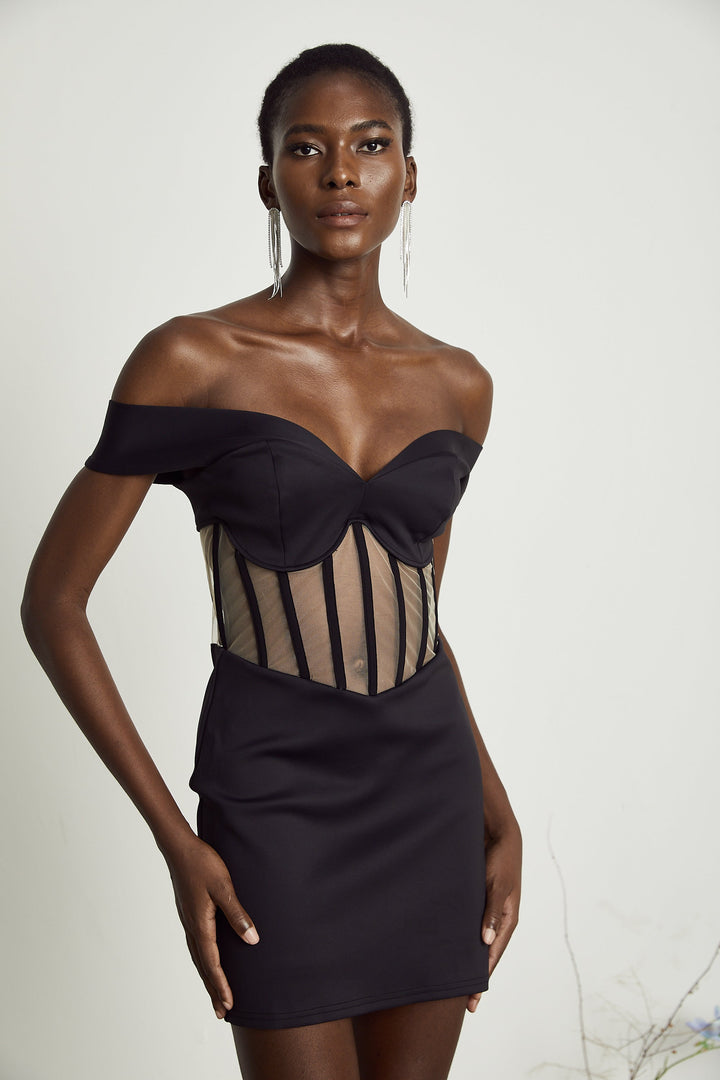 Levoire | Corset Mini Robe Chauffée