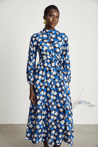 Levoire | Robe Midi Découpée Imprimé Floral
