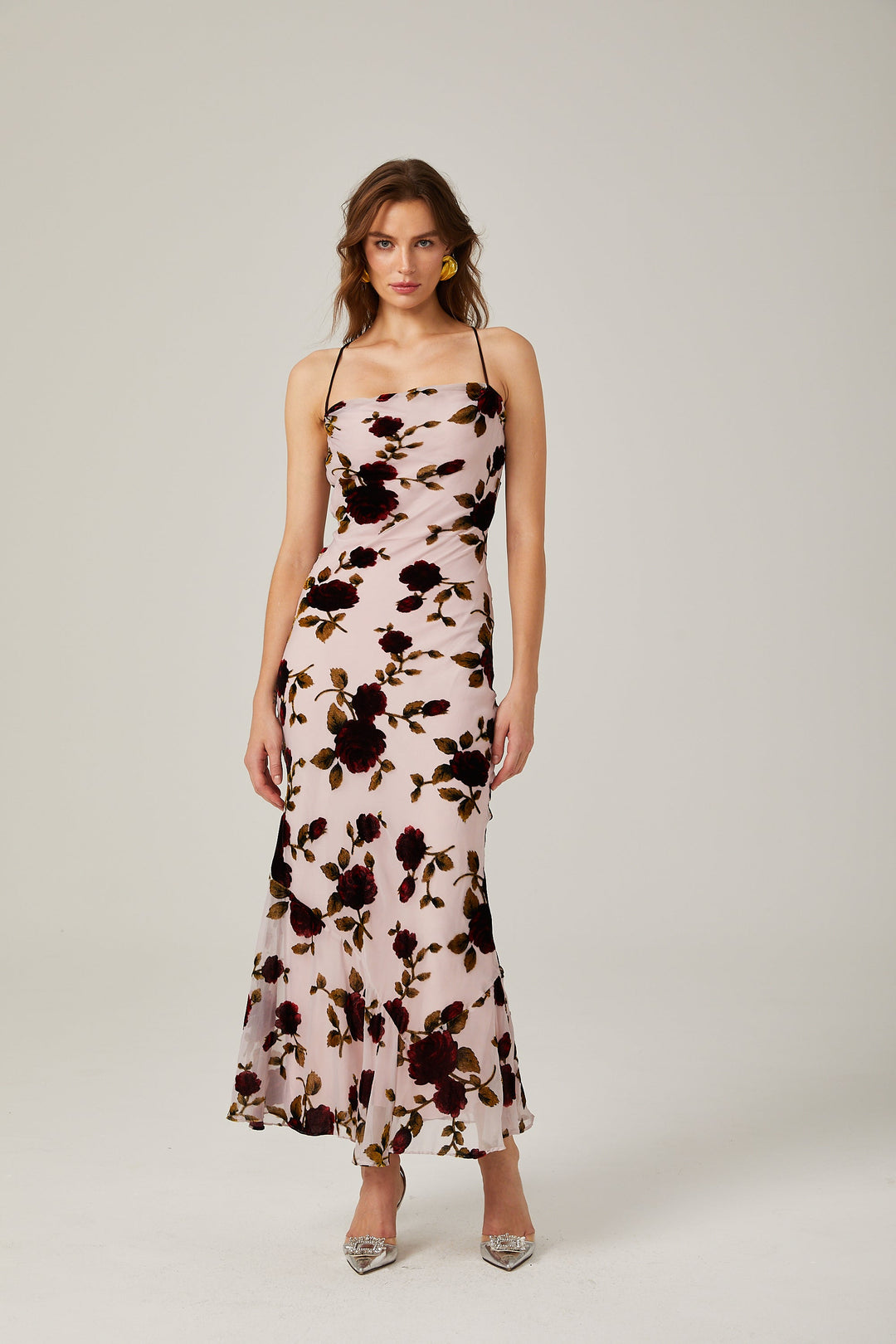 Levoire | Robe Maxi Scoop Dos Fleur