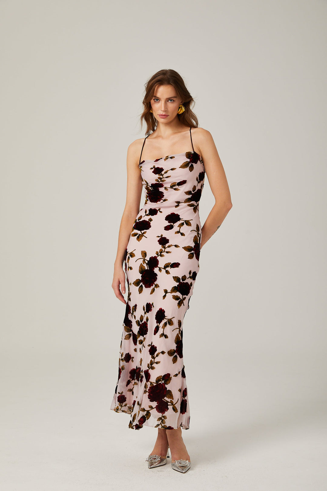 Levoire | Robe Maxi Scoop Dos Fleur