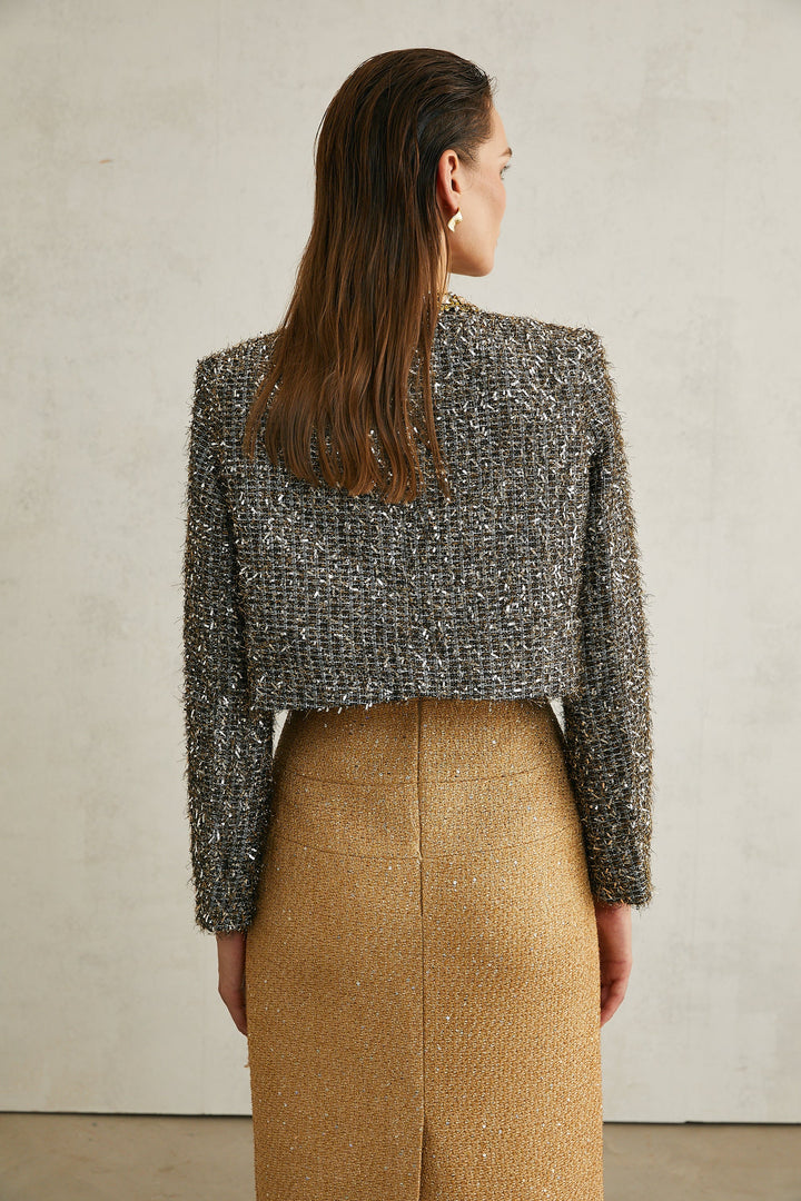 Levoire | Veste À Franges Ornée De Cristaux