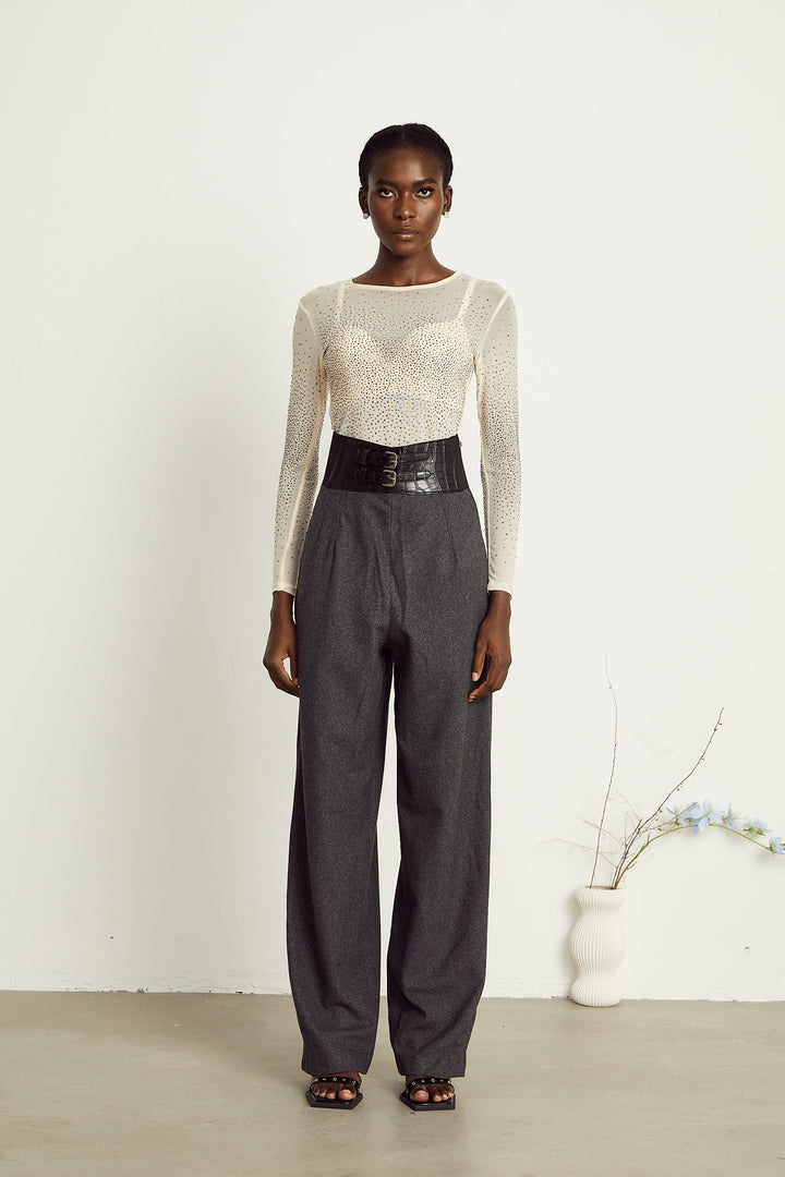 Levoire | Pantalon À Double Boucle