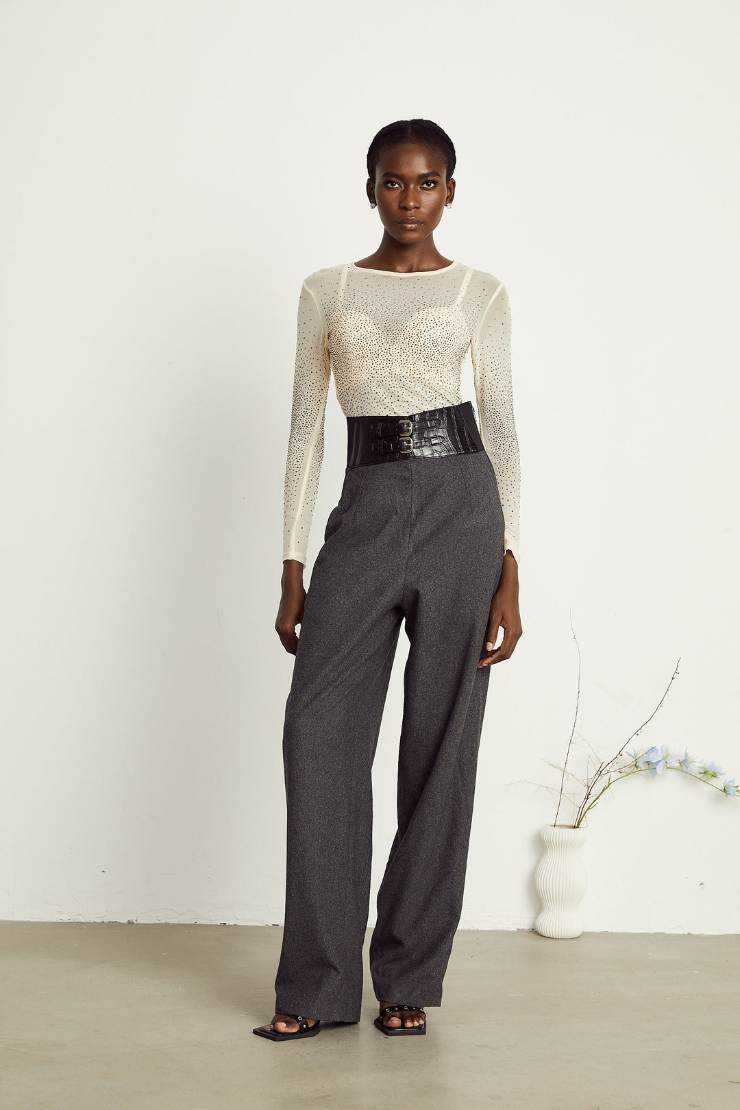 Levoire | Pantalon À Double Boucle