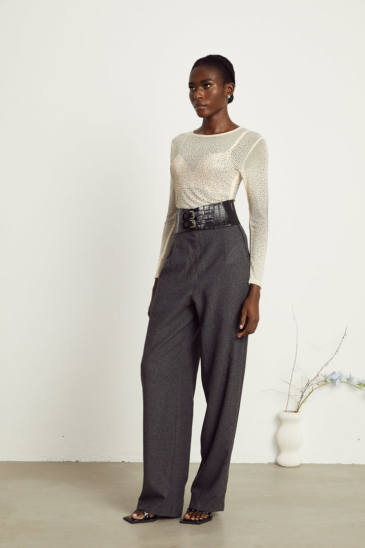 Levoire | Pantalon À Double Boucle