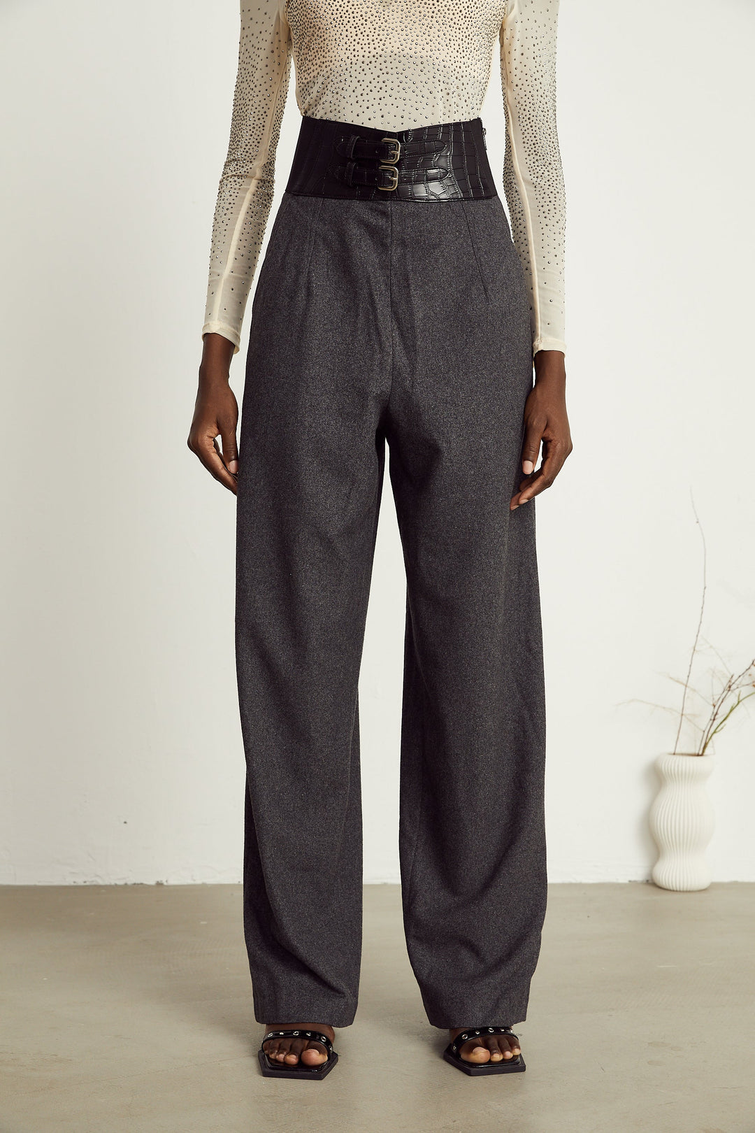 Levoire | Pantalon À Double Boucle