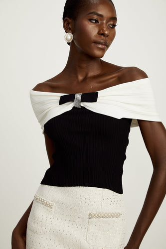Levoire | Détail Nœud Haut En Tricot
