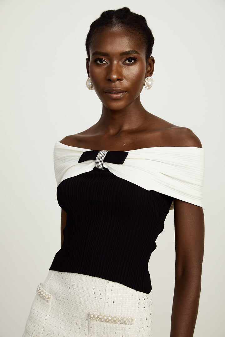 Levoire | Détail Nœud Haut En Tricot