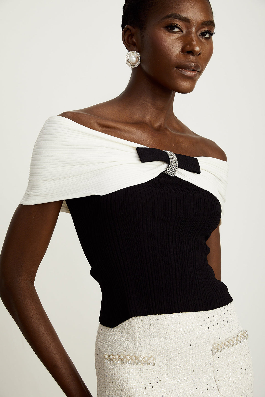 Levoire | Détail Nœud Haut En Tricot