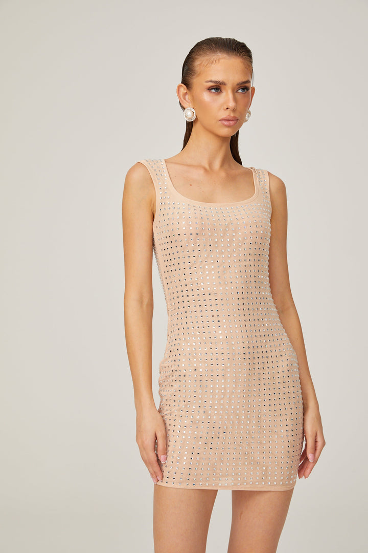 Levoire | Mini Robe Ornée De Cristal