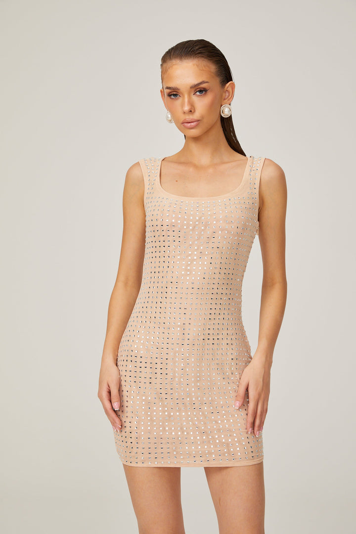Levoire | Mini Robe Ornée De Cristal