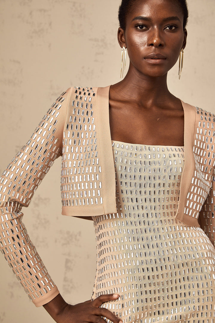 Levoire | Veste Cropped À Clous