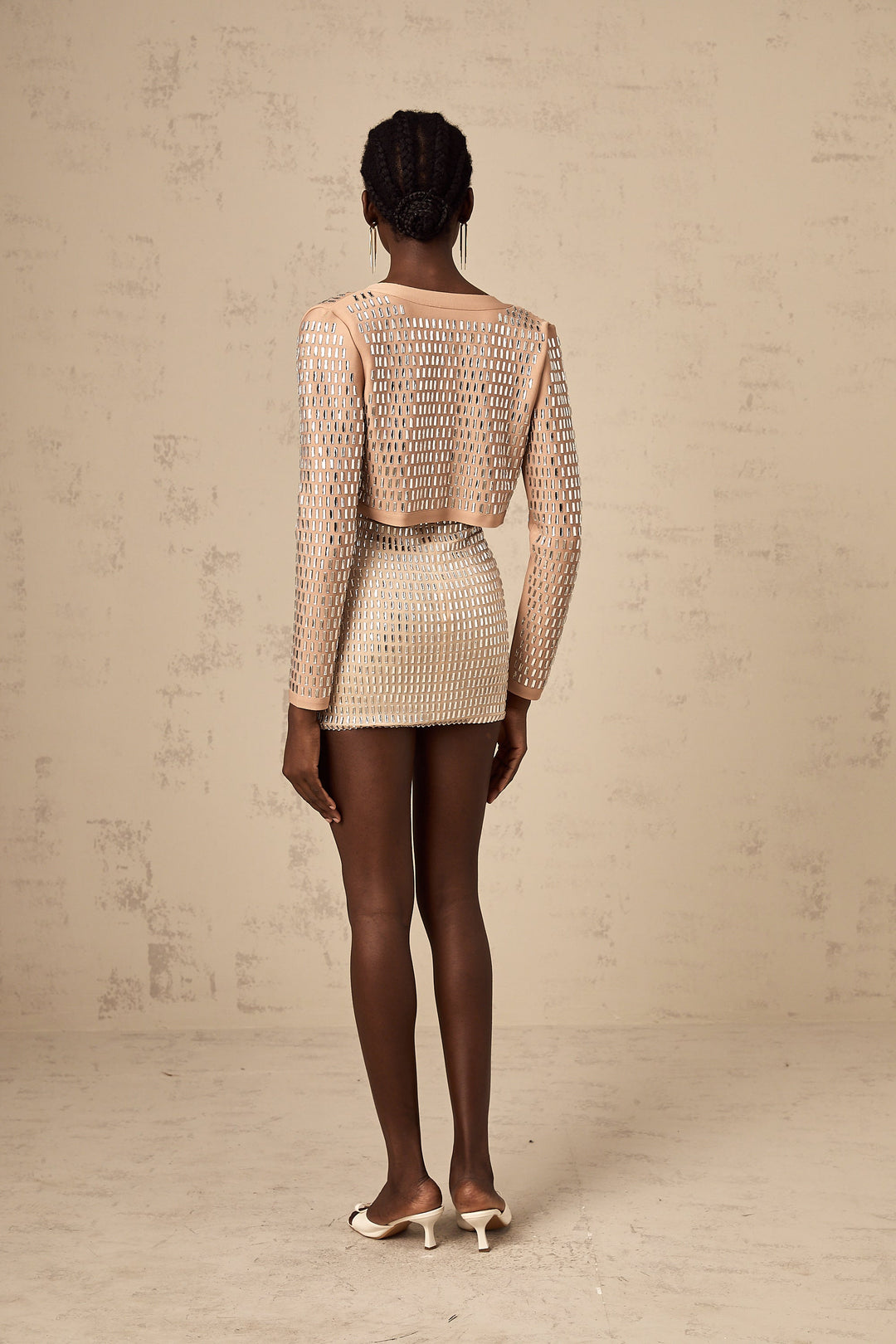 Levoire | Veste Cropped À Clous