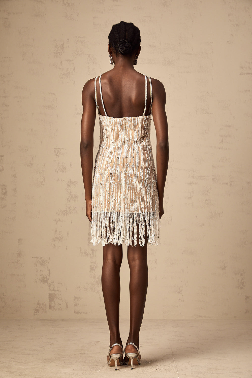 Levoire | Robe Mini À Franges Ornées