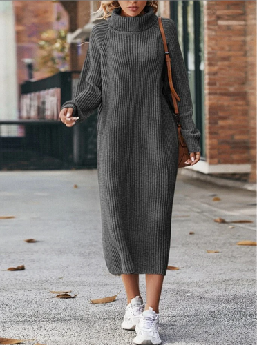 Levoire | Robe En Tricot Décontractée Pour L'Hiver