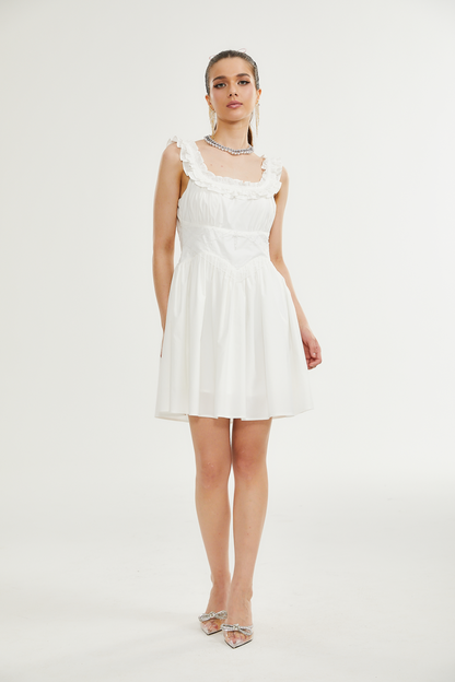 Levoire | Détail Froncé Mini Robe