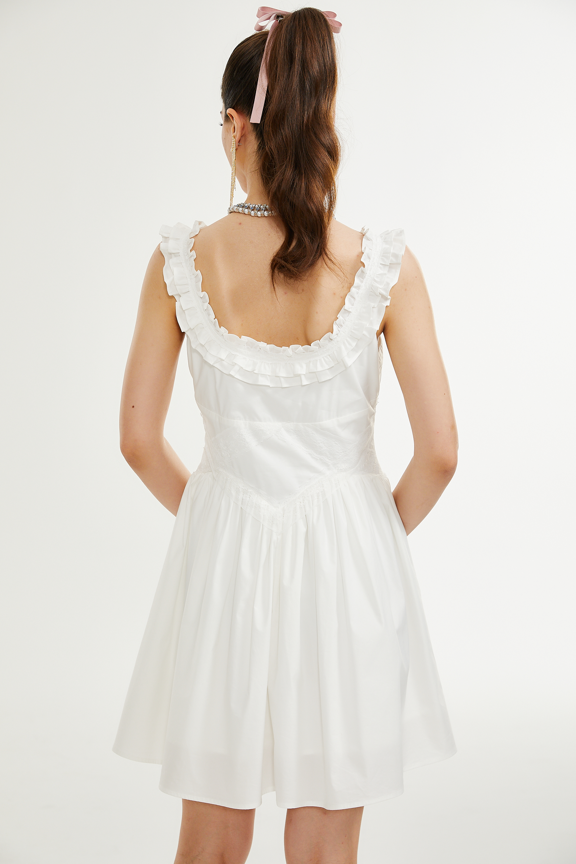 Levoire | Détail Froncé Mini Robe