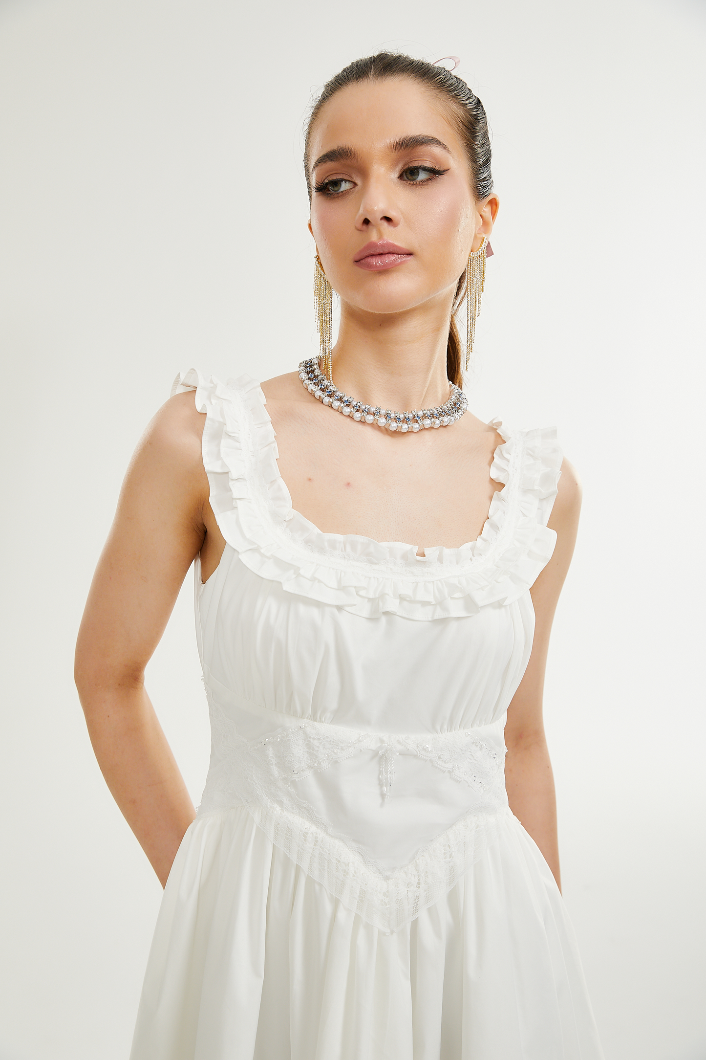 Levoire | Détail Froncé Mini Robe