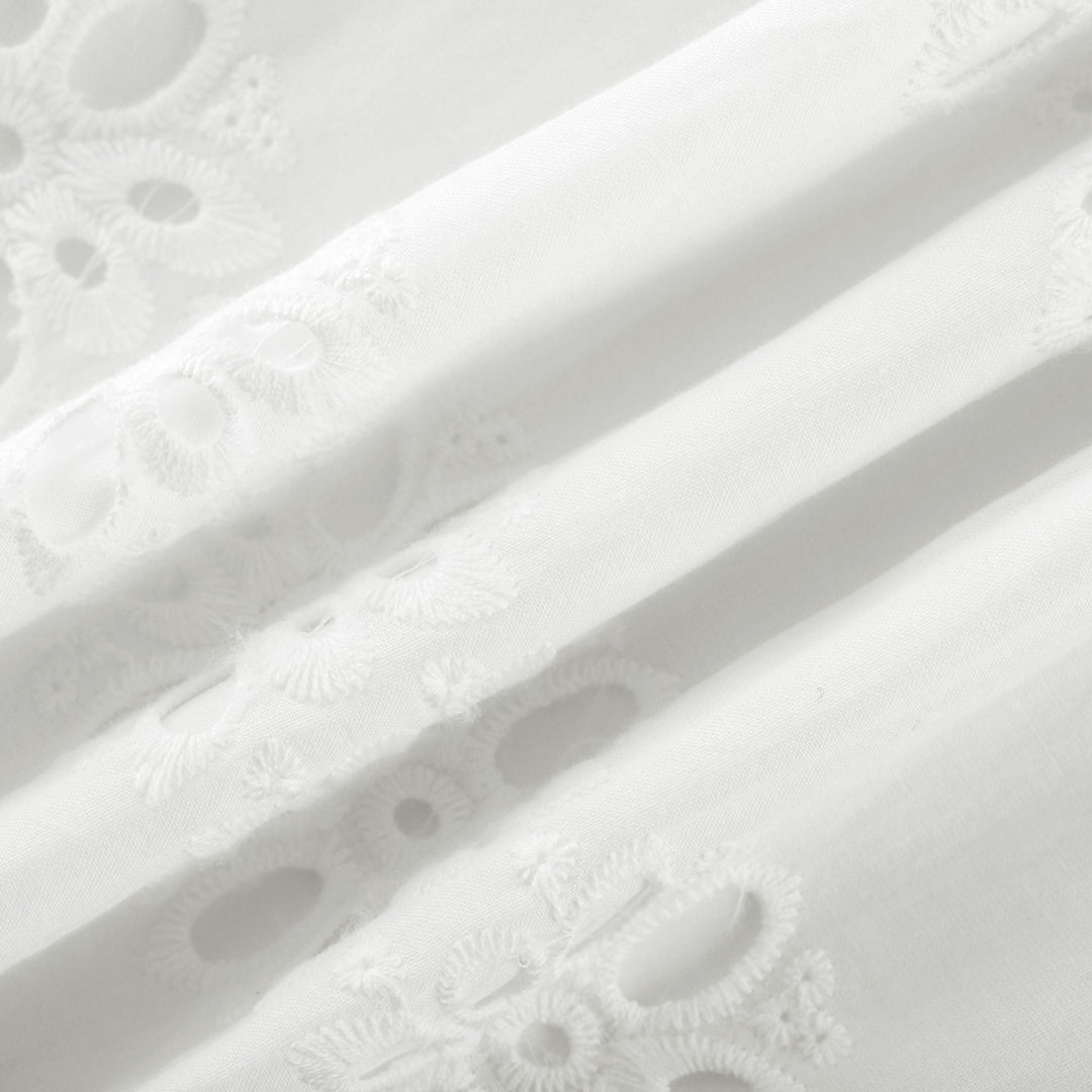 Levoire | V-Décolleté Robe Maxi Brodée