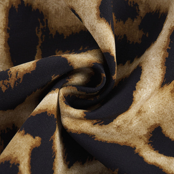 Levoire | Top Et Jupe À Motif Léopard Ensemble Assorti