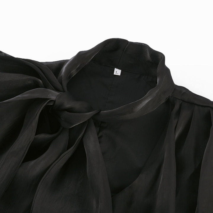 Levoire | Mini Robe Noire Décorée De Fausses Perles