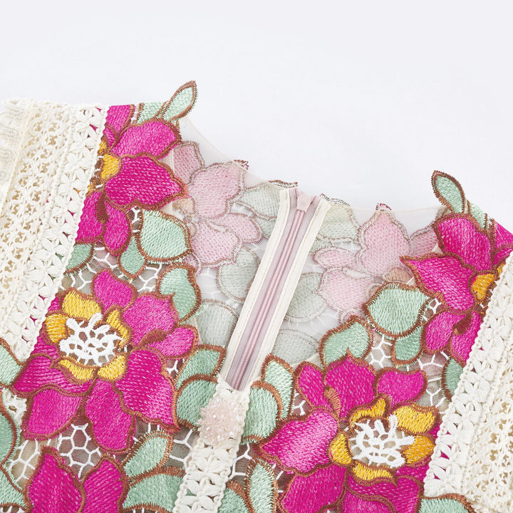 Levoire | Robe Mini Brodée D'Invitation