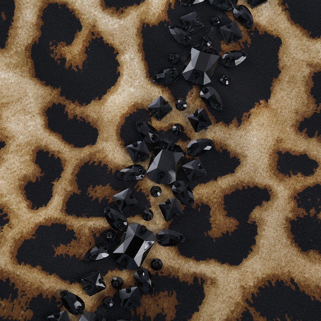 Levoire | Top Et Jupe À Motif Léopard Ensemble Assorti