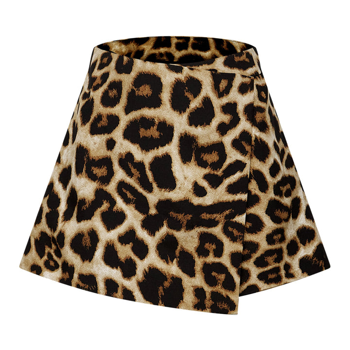 Levoire | Top Et Jupe À Motif Léopard Ensemble Assorti