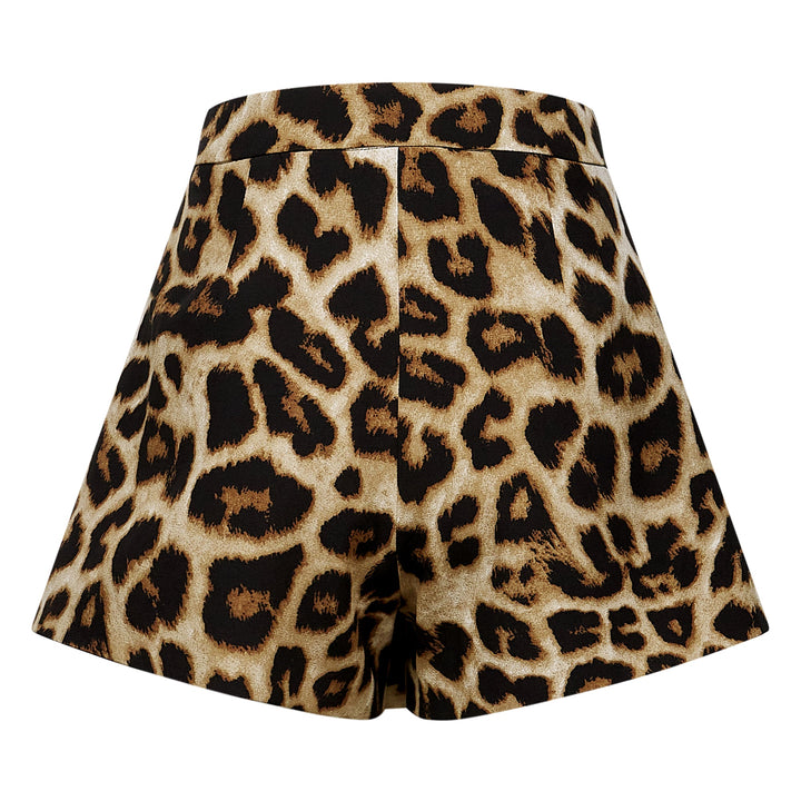 Levoire | Top Et Jupe À Motif Léopard Ensemble Assorti
