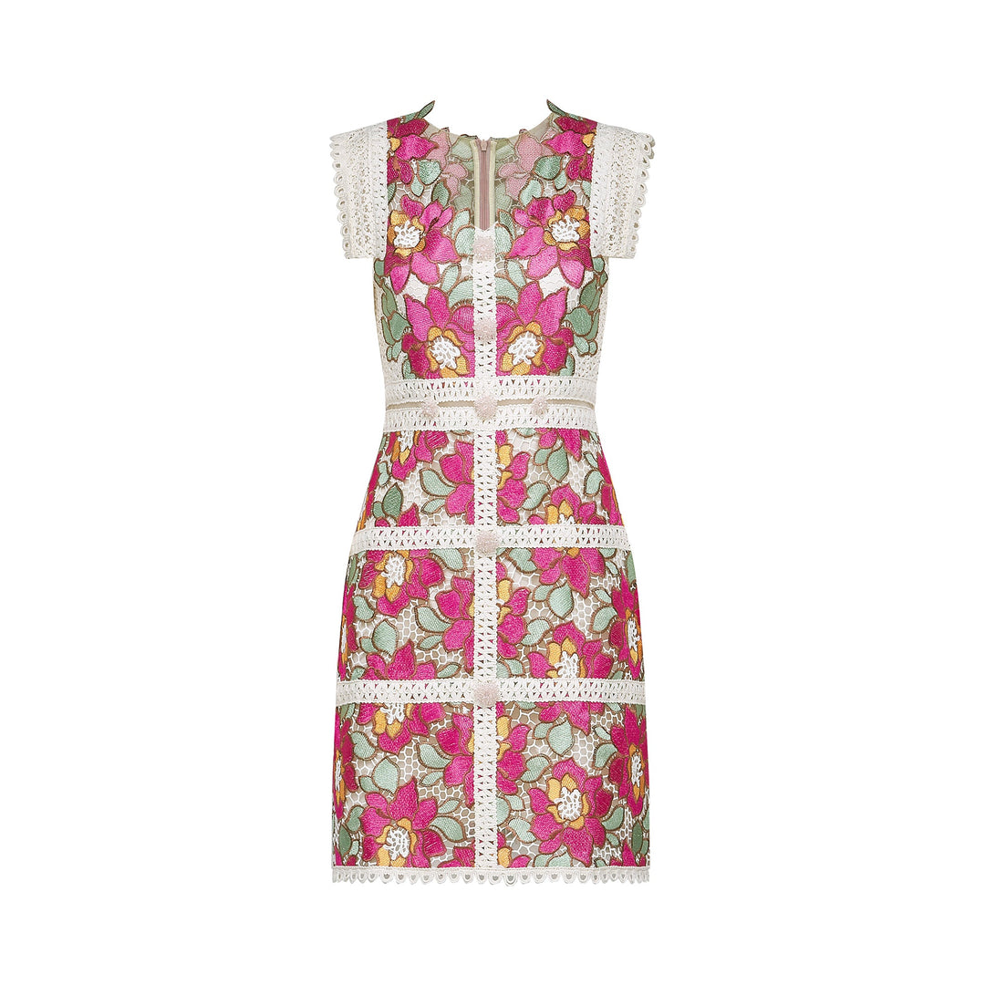 Levoire | Robe Mini Brodée D'Invitation