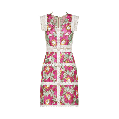Levoire | Robe Mini Brodée D'Invitation