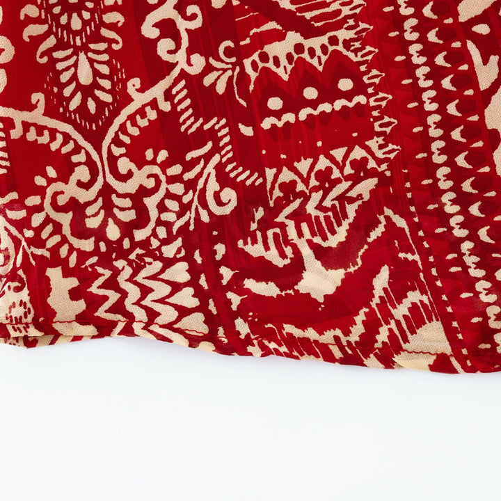 Levoire | Imprimé À Motifs Robe Midi