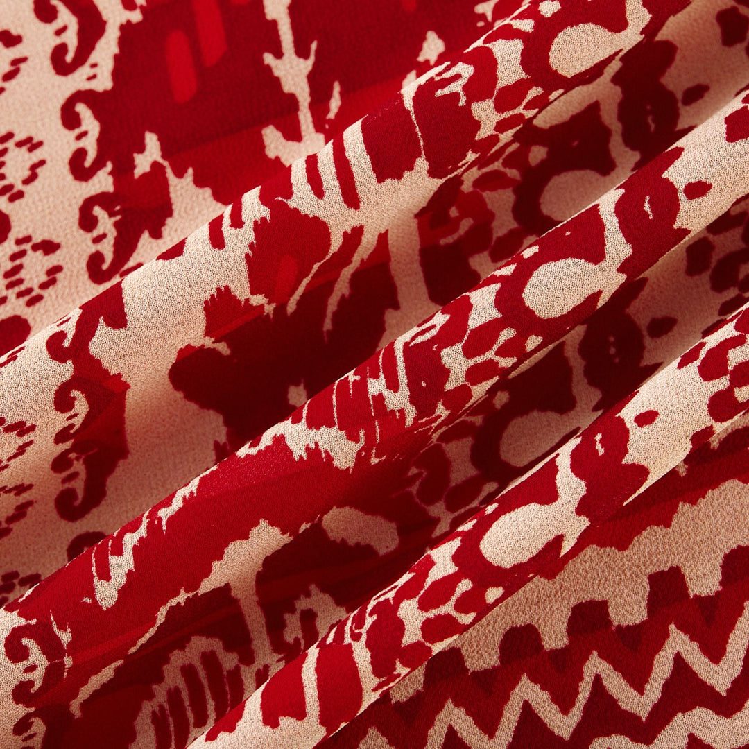 Levoire | Imprimé À Motifs Robe Midi