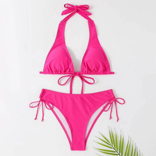 Levoire | Ensemble De Bikini Chic Avec Détails Enroulés Pour Femmes