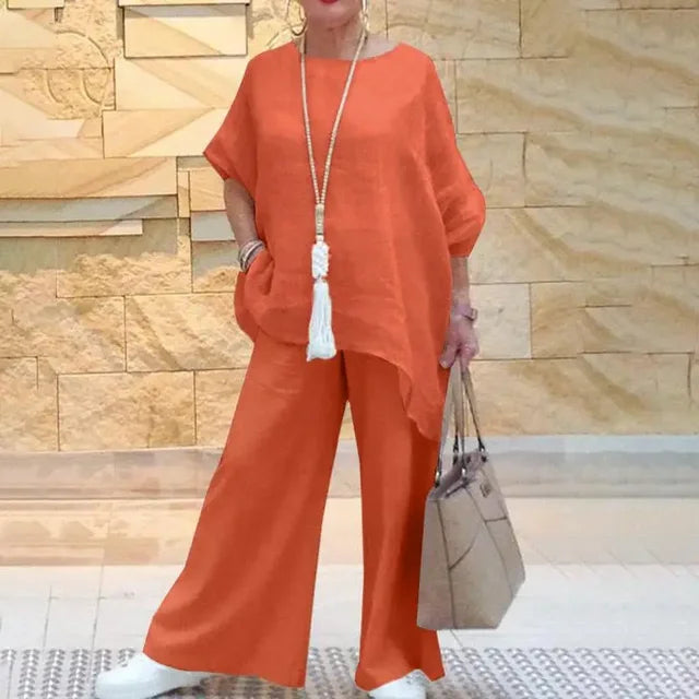 Levoire | Ensemble De Loisirs Deux Pièces Orange