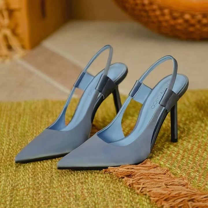 Levoire | Escarpins Slingback Élégants Bleu