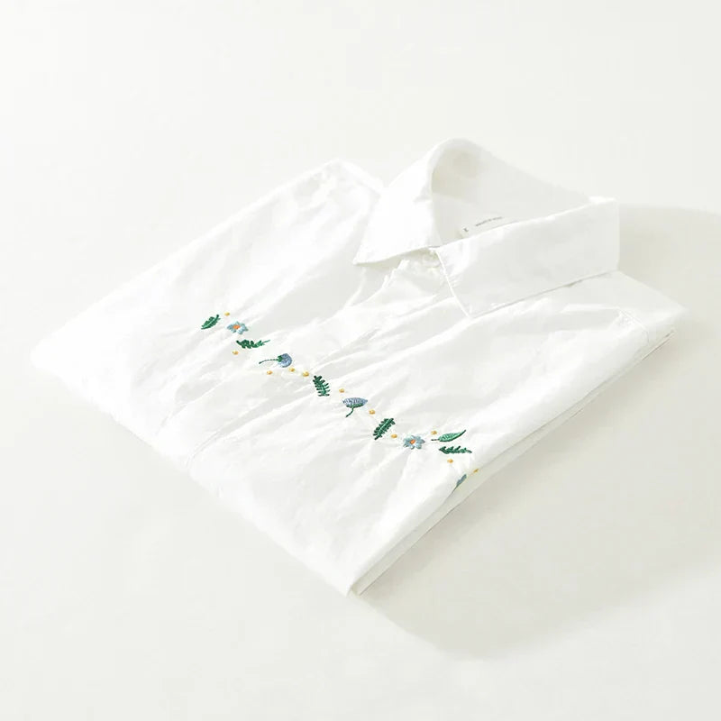 Levoire | Chemise Brodee Elegant Hommes