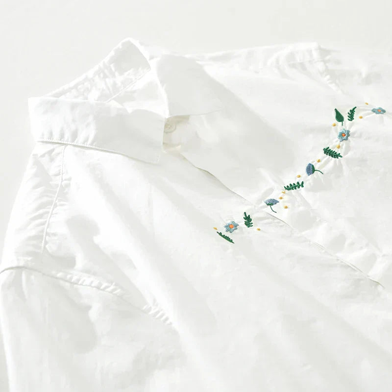 Levoire | Chemise Brodee Elegant Hommes