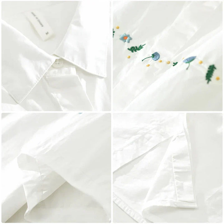 Levoire | Chemise Brodee Elegant Hommes