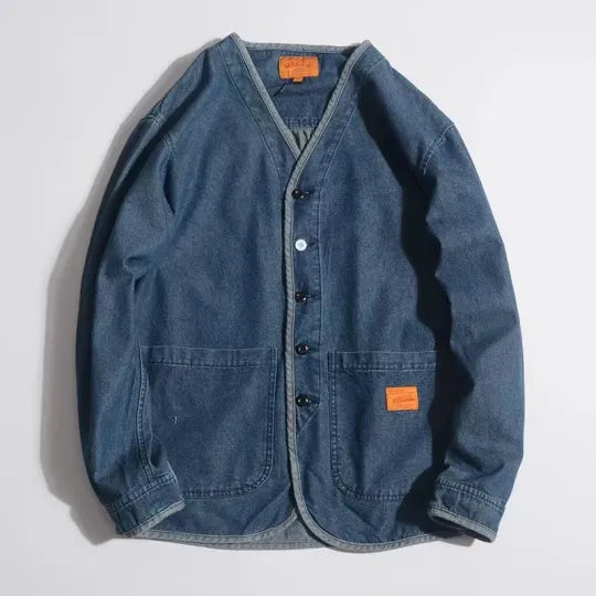 Levoire | Veste De Chorégraphie Classique En Denim Indigo