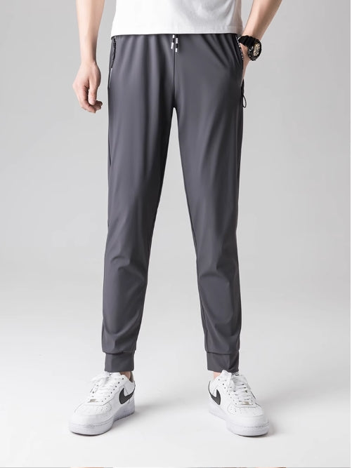 Levoire | Unisexe Super Extensible Confortable Pantalon Gris (Homme) Pantalon de jogging