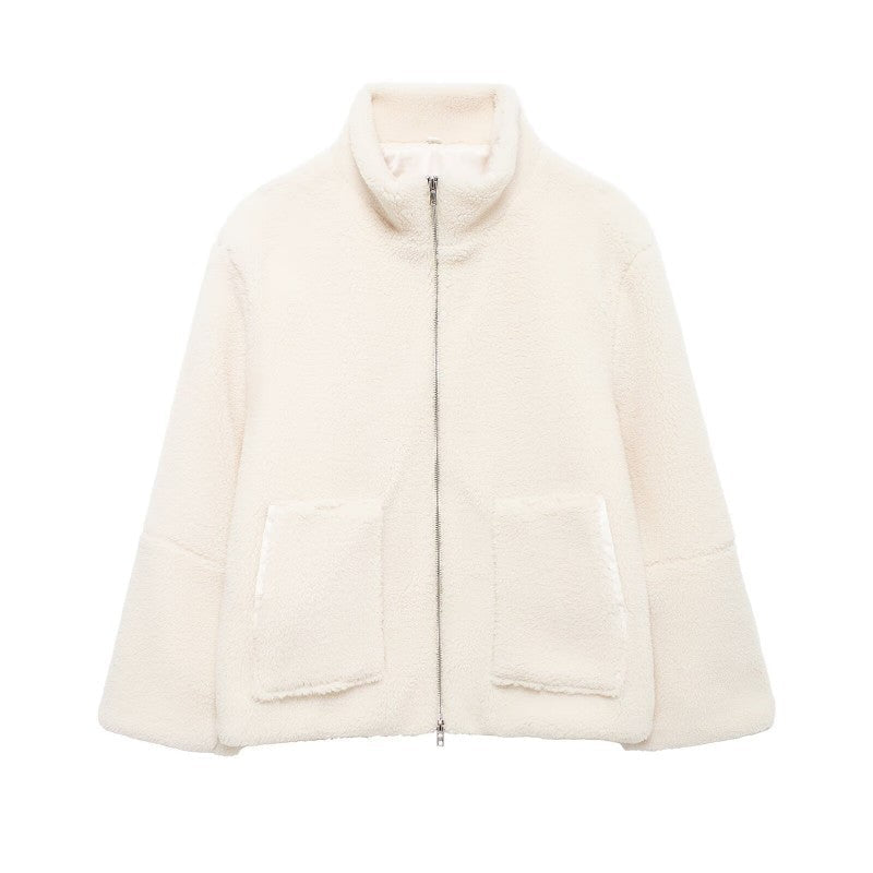 Levoire | Veste En Molleton Zippée Blanc