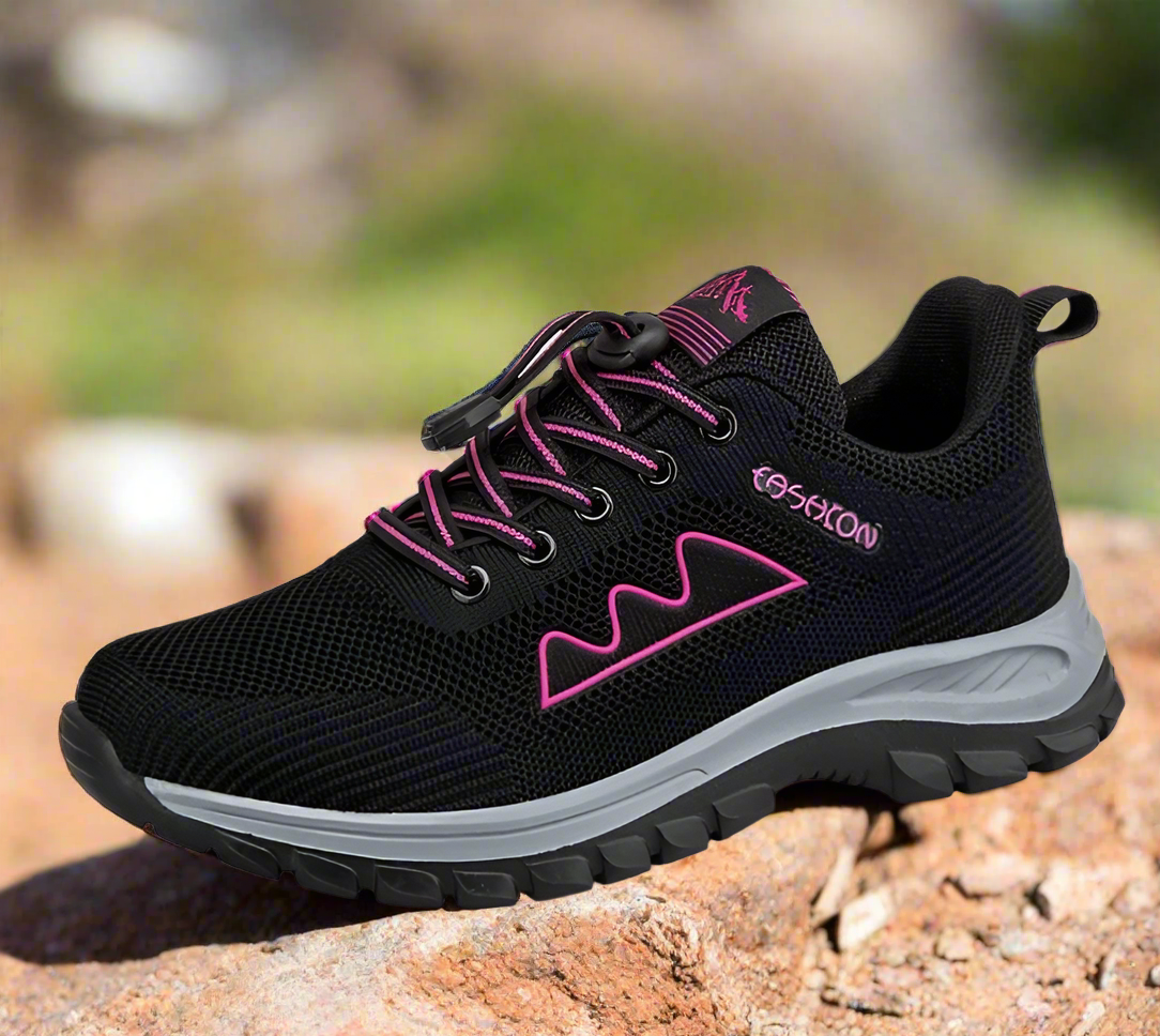Levoire | Chaussures De Randonnée Légères Avec Semelle Durable Pour Femmes Et Hommes Rose noire