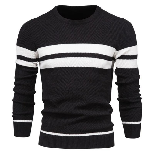 Levoire | Pull Homme Classique Avec Rayures