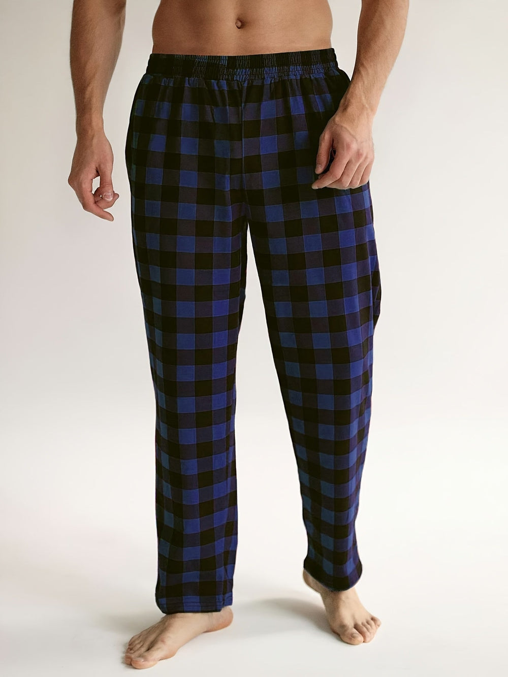 Levoire | Pantalons De Pyjama À Carreaux Rouges Et Noirs