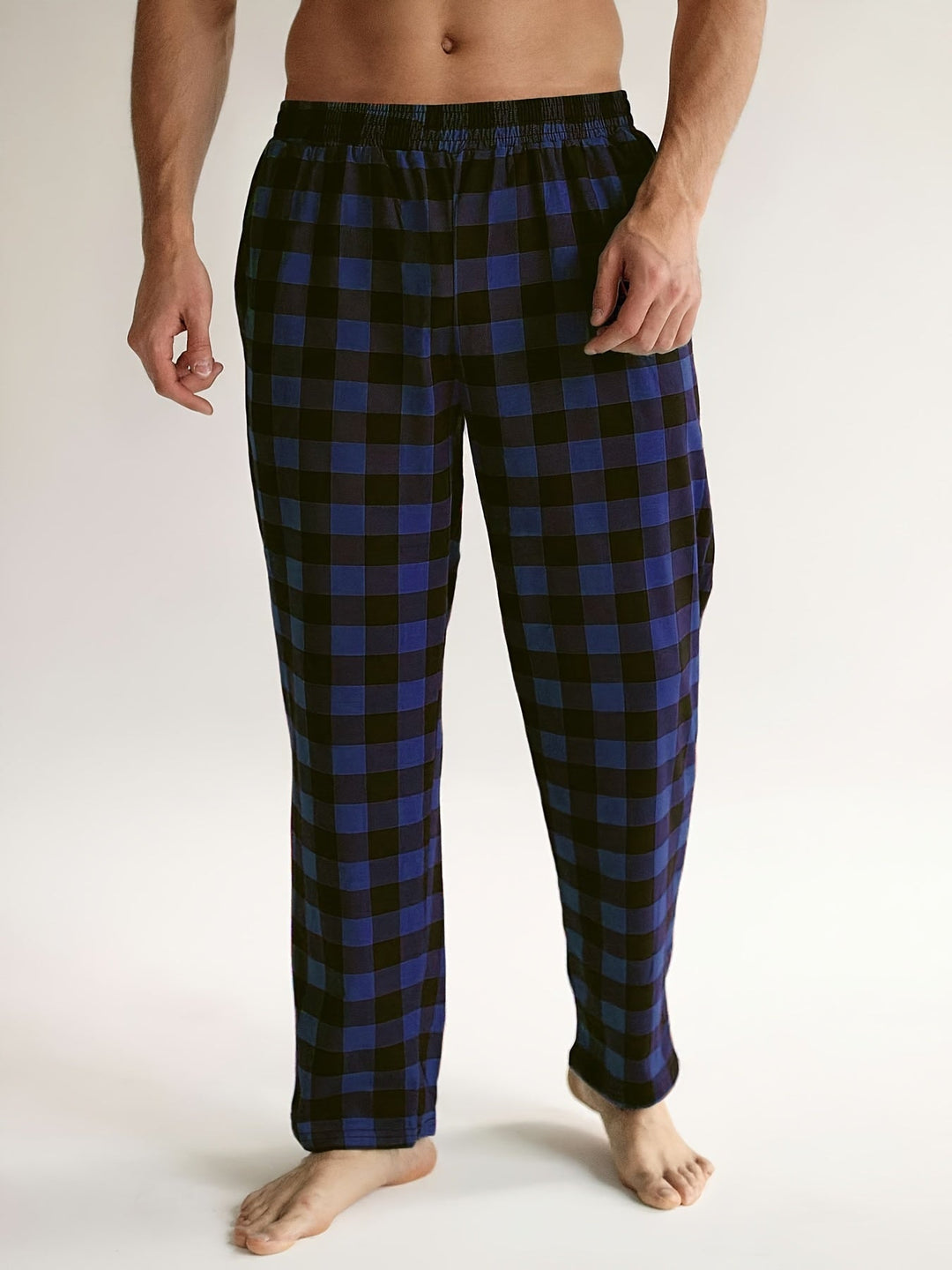 Levoire | Pantalons De Pyjama À Carreaux Rouges Et Noirs