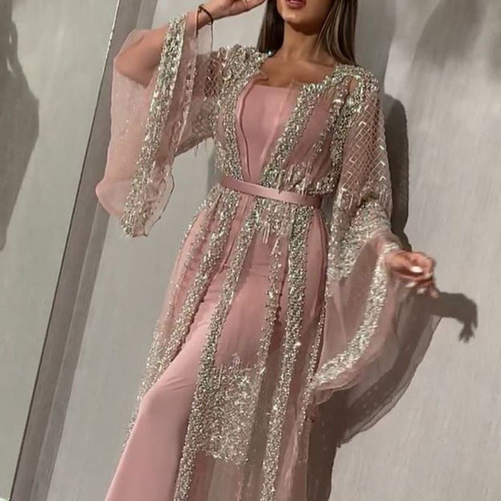 Levoire | Glamouröse Banquet Dîner Sexy Robe Rosa