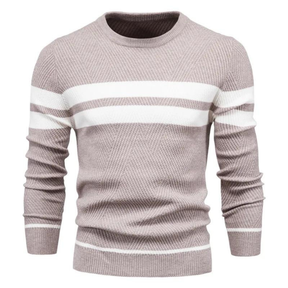 Levoire | Pull Homme Classique Avec Rayures