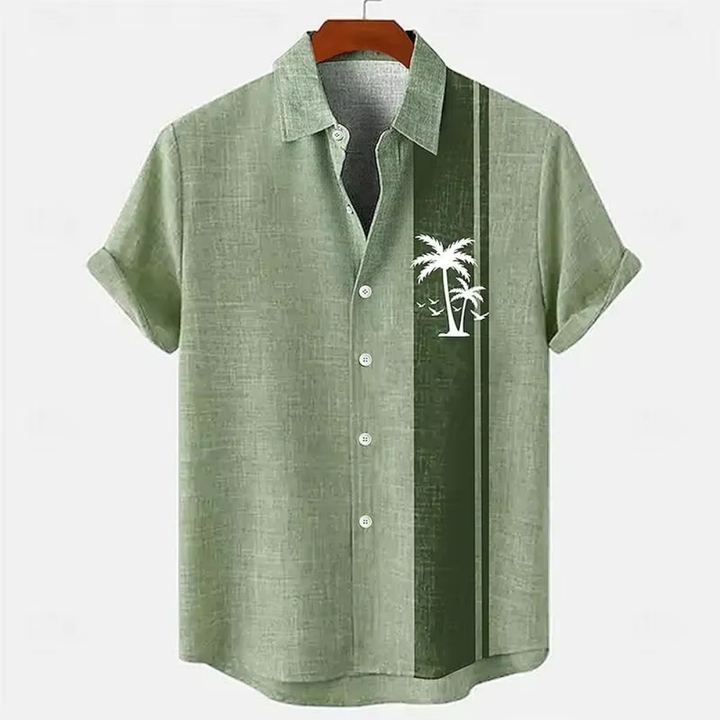 Levoire | La Chemise D'Été Aérienne Pour Un Look Décontracté Et Élégant Vert 1