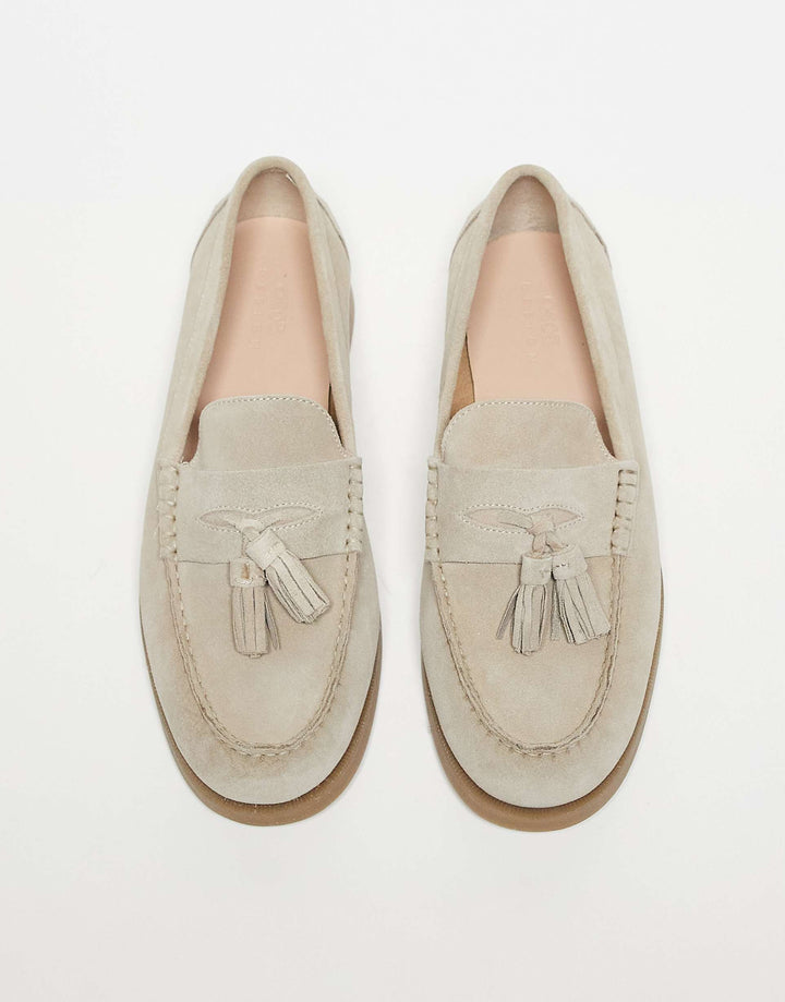 Levoire | Chaussettes en laine de haute qualité avec des loafers et un détail à pompon